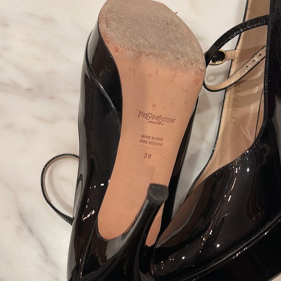 YSL patent Mary Jane shoes size 39 - Picture 4 of 6